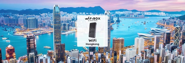 【9折優惠起】香港 WiFiBOX WiFi分享器｜每日1GB/無流量限制｜松山、桃園、小港機場/台北捷運 自助取還 - Photo 1 of 3